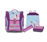 McNeill Ergo Light Compact flex Angel Schulranzenset 4-teilig