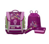 McNeill Ergo Light Compact flex Libelle Schulranzenset 4-teilig