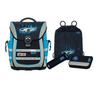 McNeill ERGO Light PURE Polizei Schulranzen Set 4tlg.