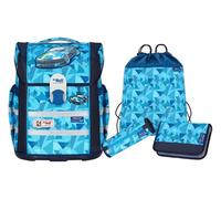 McNeill Race Ergo Mac Schulranzen Set 4 teilig Schultasche