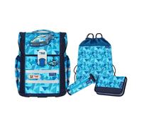 McNeill Race Ergo Mac Schulranzen Set 4 teilig Schultasche