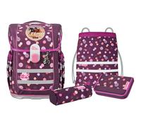 McNeill Ergo Perfecto Schoolbag Set 5-teilig Ruby