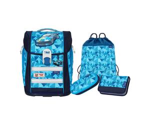 McNeill ERGO Primero McLight Race Schulranzen Set 4tlg.