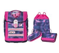 McNeill ERGO Light Primero Schulranzen Set 4tlg. "McLight Premium" verstellbar Pearl