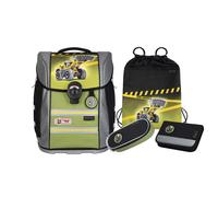 McNeill Ergo Primero McLight Schulranzen-Set 4tlg Bulldozer