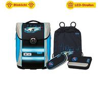 McNeill Ergo Primero Polizei McLight Schulranzen-Set 4 tlg.