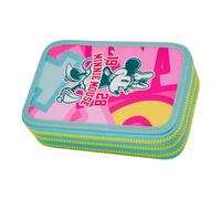 McNeill Schulzubehör CoolPack Etui gefüllt, 3-Zip -Kollektion Disney MINNIE MOUSE
