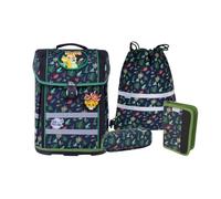 McNeill Lion King Perfecto SchulranzenSet 5-teilig - Ergonomischer Schulranzen mit gefülltem Federmäppchen, Sportbeutel & mehr im Disney König der Löwen Design - Reflektoren, Brustgurt, Grundschule