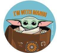 McNeill - McAddys - Kreativpatch für Schulranzen - Disney Kollektion 2024 (MANDALORIAN Motiv 5)