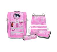 McNeill McLight 2 Schulranzen Set 6-teilig - Beauty (rosa)