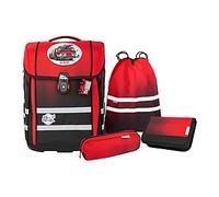 McNeill PERFECTO Gradient Red Schulranzenset 5tlg.