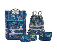 McNeill Perfecto Schulranzen-Set 5-teilig blau
