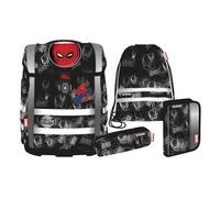 McNeill Perfecto Schulranzen-Set 5-teilig grau
