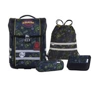 McNeill Perfecto Schulranzen-Set 5-teilig schwarz
