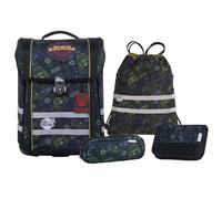 McNeill Perfecto Schulranzen-Set 5-teilig schwarz