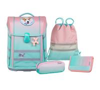 McNeill Schulranzen-Set PERFECTO 5-tlg. Gradient Strawberry Polyester 30×38,5 cm inkl. Federmäppchen