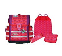McNeill ERGO Light 912 S Schulranzen-Set Mädchen Rot, Violett