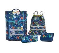 McNeill Perfecto Schulranzen-Set 5-teilig blau