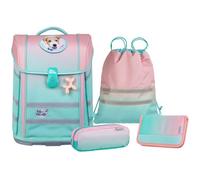 McNeill Schulranzen-Set PERFECTO 5-tlg. Gradient Strawberry Polyester 30×38,5 cm inkl. Federmäppchen