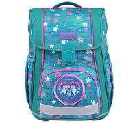 Schulranzen MCNEILL "Bravo, inkl. Etui, Turnbeutel", Kinder, Gr. B/H/T: 30cm x 40cm x 22cm, seafish, Polyester, Rucksäcke (26862243-0) seafish