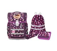 McNeill Schulranzen-Set COMPACTO, 5tlg. - Kollektion 2024 (RUBY)