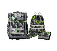 McNeill ERGO COMPACTO Schulranzen Set, 5tlg. TECHNO