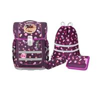 McNeill ERGO COMPACTO Schulranzen Set, 5tlg. RUBY