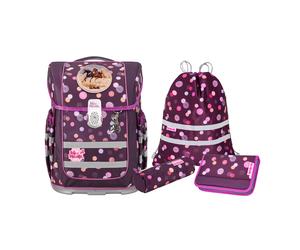 McNeill Schulranzen-Set Ergo Compacto RUBY