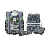 McNeill Schulranzen-Set mac2, 5tlg. TECHNO