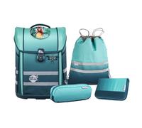 McNeill Schulranzen-Set PERFECTO, 5tlg. GRADIENT Blue Lagoon