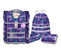 McNeill Schulranzen-Set PERFECTO, 5tlg. - Kollektion 2024 (DSCHUNGEL)