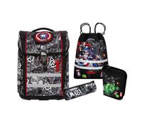 McNeill Schulranzen-Set PERFECTO, 5tlg. MARVEL – AVENGERS -Kollektion 2024-