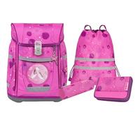 McNeill Schulranzen-Set TENERO, 5tlg. - Kollektion 2024 (PINKY)