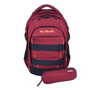 McNeill Luca 2.0 Schulranzen-Set 2-teilig rot