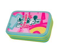McNeill Schulzubehör CoolPack Etui gefüllt, 3-Zip -Kollektion Disney MINNIE MOUSE