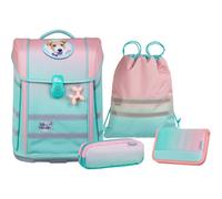 McNeill Schulranzen-Set PERFECTO 5-tlg. Gradient Strawberry Polyester 30×38,5 cm inkl. Federmäppchen