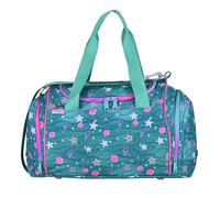 McNeill Sporttasche Seafish für Mädchen - Sport- und Freizeittasche für Meerfans & Muschelsammler - Schwimmtasche mit Nassfach - Duffelbag mit verträumten Motiv