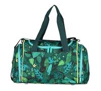 McNeill Sporttasche Tropic für Jungs und Mädchen - Sport- und Freizeittasche für Pflanzenliebhaber & Abenteurer - Coole Schwimmtasche - Sportbeutel mit Nassfach und Dschungelmotiven