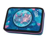 McNeill Stitch Hartschalenetui für Stifte Blau, Pink