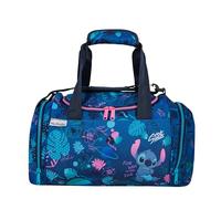 McNeill Stitch Sporttasche Kinder und Stitchfans - Offizielle Disney Lizenz Sporttasche mit Nassfach & Schuhfach - Sportbeutel für Schule, Sport und Freizeit - Verstellbarer Schultergurt