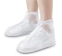 MCOLAFU Regenschutz Schuhe, Wasserdicht Schuhüberzieher, PVC Schuhüberzieher Wiederverwendbare rutschfeste Überschuhe Regenüberschuhe für Damen Herren, Regen, Schneetag,Schlammige Straßen