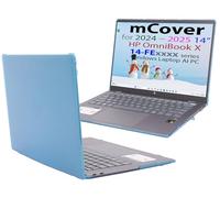 mCover Hartschalen-Schutzhülle, nur kompatibel mit HP OmniBook X 14-FExxxx Serie Windows AI-PC-Laptops (2024 - 2025) (nicht für andere HP-Modelle) - Aqua
