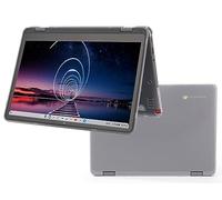 mCover Hartschalen-Schutzhülle, nur kompatibel mit Lenovo 500E Yoga Chromebook Gen 4 Gen4 2-in-1-Laptop (nicht für andere Lenovo-Modelle geeignet), transparent