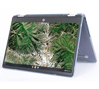 mCover Hülle nur kompatibel mit HP Chromebook X360 14b-CB0000 Series 2021-2022 (14 Zoll / 35,6 cm) Laptop (nicht für andere HP-Modelle), transparent