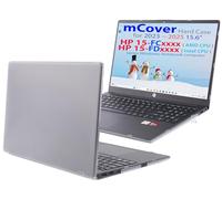mCover Nur kompatibel mit 2023-2024 15,6 Zoll HP Laptop 15-FCxxxx/15-FDxxxx/250 G10 Serie Windows Notebook-PC (Nicht für andere HP-Laptop-Modelle), transparent