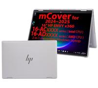 mCover Nur kompatibel mit HP Envy x360 16-ACxxxx / 16-ADxxxx Serie 2-in-1 16-Zoll-Laptop-PC (Nicht kompatibel mit Anderen HP-Modellen), transparent