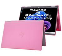 mCover Nur kompatibel mit HP OmniBook X Flip 16-ASxxxx 16-AUxxxx 16-ARxxxx 16-BExxxx 2-in-1 Windows Laptop PC (nicht für andere HP-Modelle geeignet), Rosa