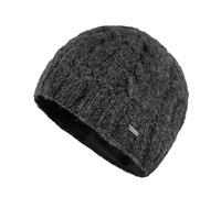 McRon Herren Gefütterte Wintermütze Modell Tobias (One Size, Anthrazit)