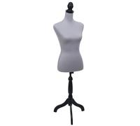 MCW Schneiderpuppe Q24 Weiblich Schaumstoff Abnehmbarer Bezug Grau