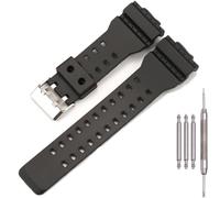MCXGL 16mm Resin Strap Kompatibel mit Casio G-Shock GA-100 GA-110 GD120 GD100 Herren Gummi Uhrenarmband Ersatz Armband
